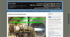 Desktop Screenshot of ericshalov.com